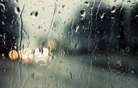 Макро Дождь за окном обои рабочий стол