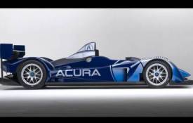 Автомобили Acura ALMS вид сбоку обои рабочий стол