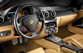 Автомобили Интерьер автомобиля Ferrari GTB 599 обои рабочий стол