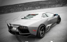 Автомобили Lamborghini, черно-белое, дорога, aventador обои рабочий стол