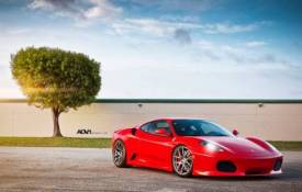 Автомобили adv1 ferrari f430 обои рабочий стол