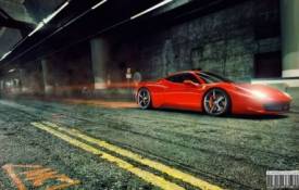 Автомобили ferrari 458 italia-HD обои рабочий стол