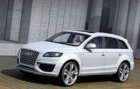 Автомобили Белоснежный Audi Q7 обои рабочий стол