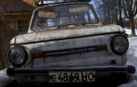 Автомобили Заз, 968м, старый, белый, ржавый обои рабочий стол