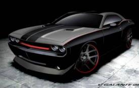Автомобили dodge challenger back обои рабочий стол