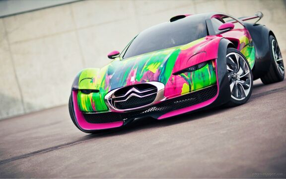 citroen survolt concept car обои рабочий стол Автомобили