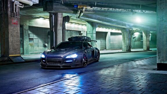 audi r8 by jon olsson-HD обои рабочий стол Автомобили