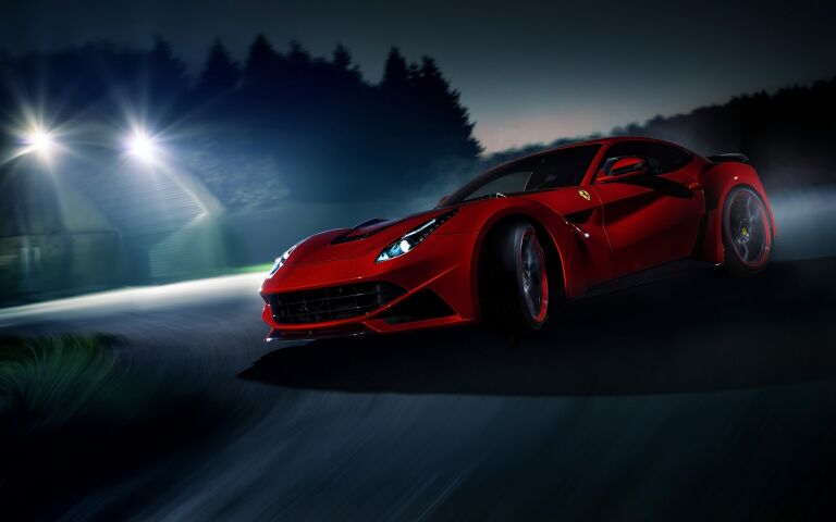 2014 novitec rosso ferrari f12 berlinetta n largo обои рабочий стол Автомобили