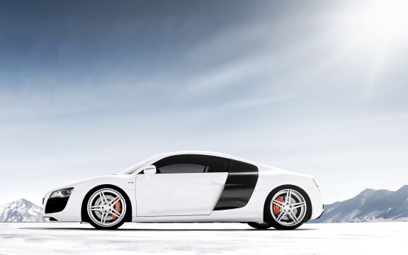 audi r8 v10  car обои рабочий стол Автомобили