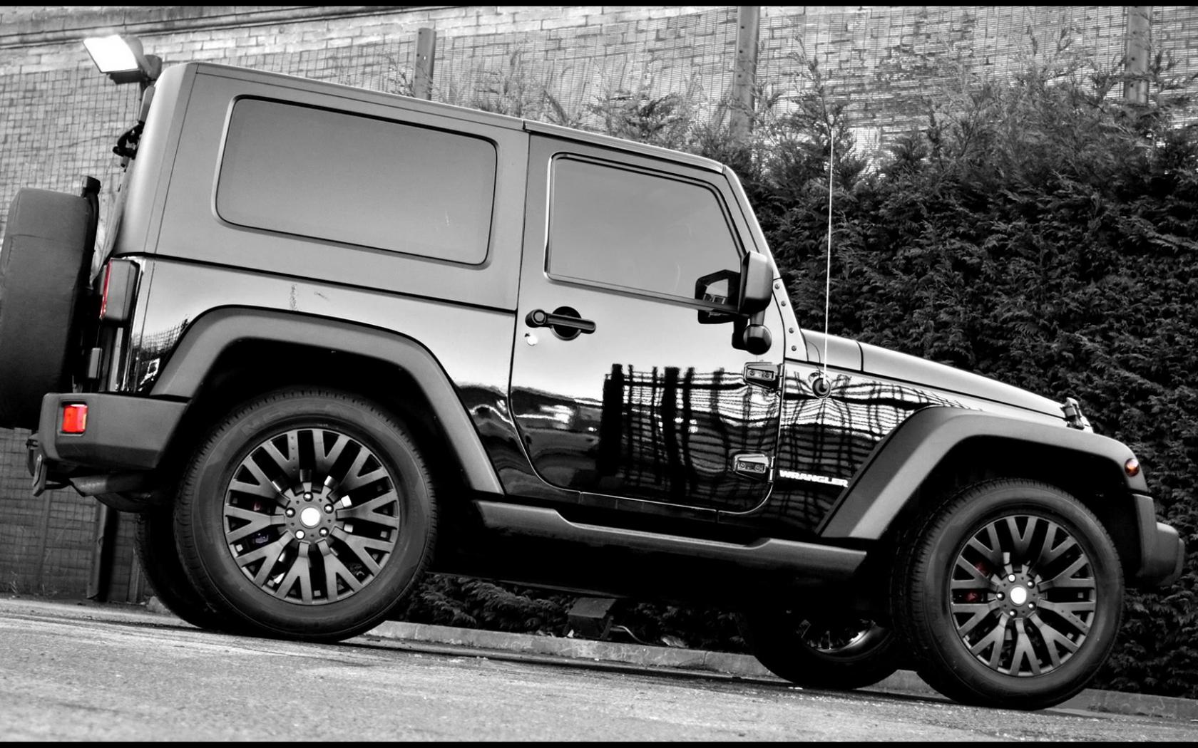 Jeep, wrangler, джип, черный обои рабочий стол Автомобили
