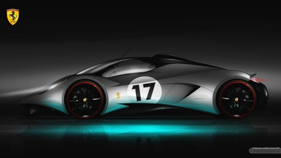 ferrari super car concept-HD обои рабочий стол Автомобили