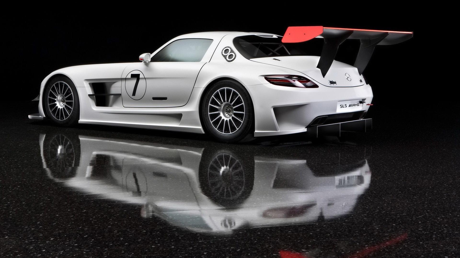 Mercedes-benz, sls, авто, белый, мерен, мерседес обои рабочий стол Автомобили