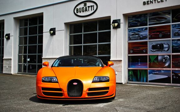 bugatti veyron vitesse обои рабочий стол Автомобили