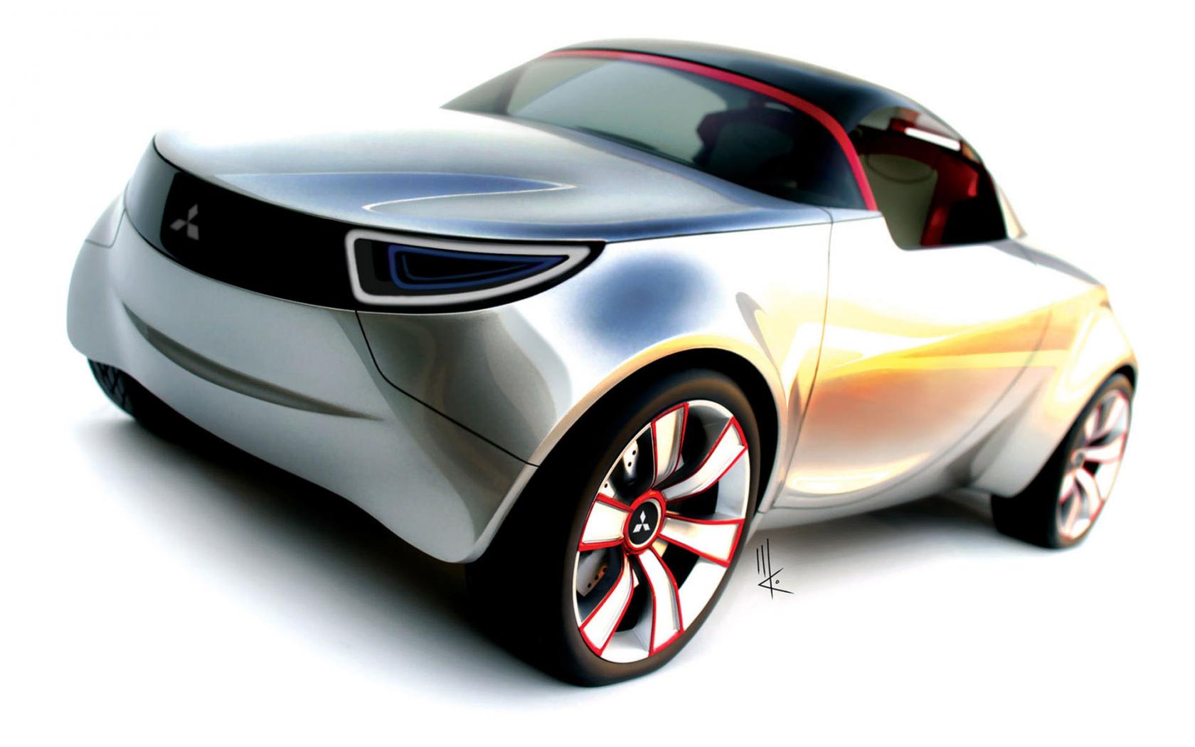 Mitshubishi roadster обои рабочий стол Автомобили