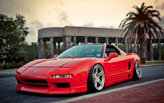 red honda acura nsx photo  обои рабочий стол Автомобили