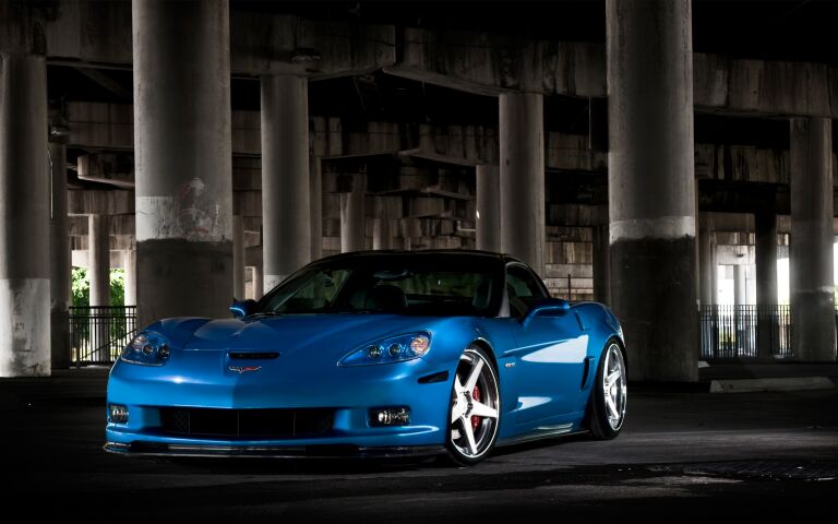 chevrolet corvette c6 zr1 car обои рабочий стол Автомобили