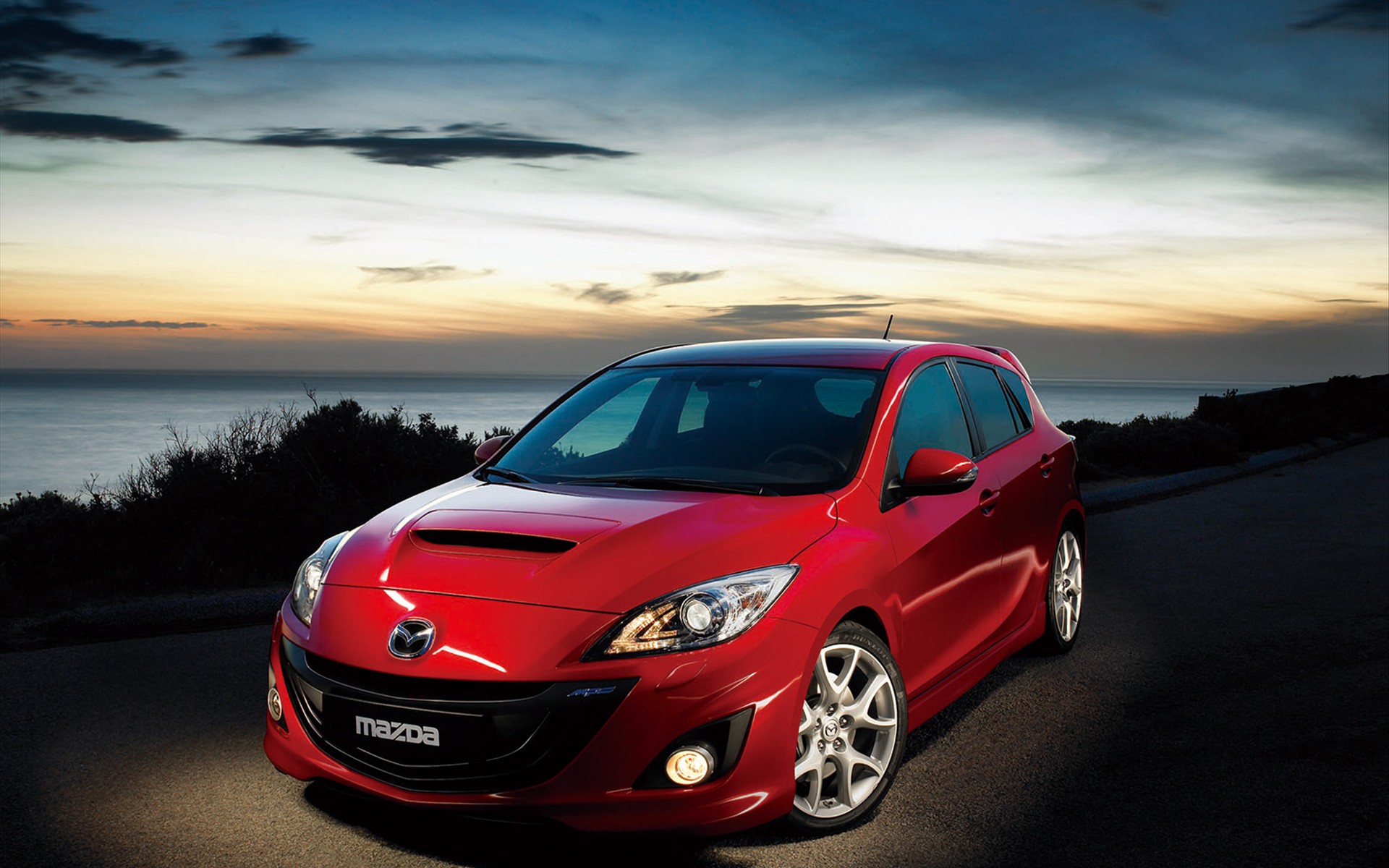 mazda 3 mps обои рабочий стол Автомобили