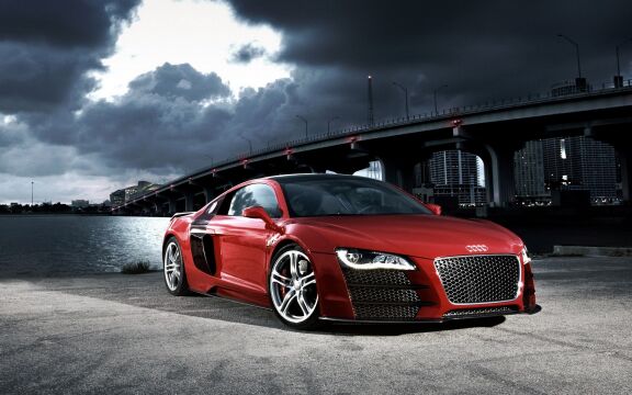 audi r8 tdi le mans concept обои рабочий стол Автомобили