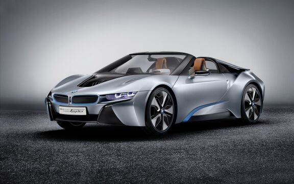 bmw i8 spyder обои рабочий стол Автомобили