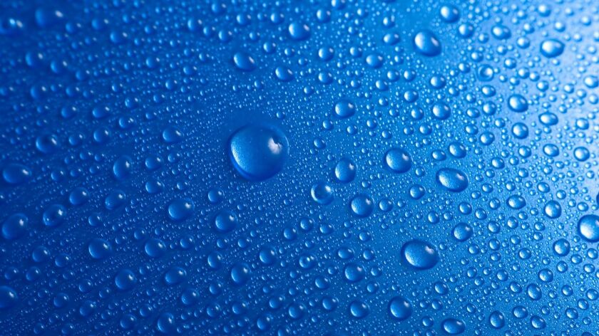 Капли, вода, синий, текстура обои рабочий стол Текстуры