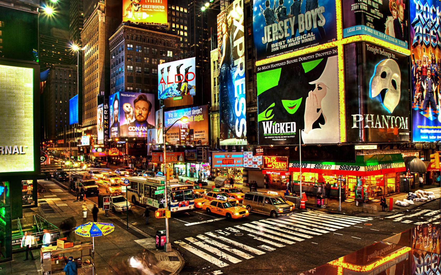 New york, нью-йорк обои рабочий стол Города