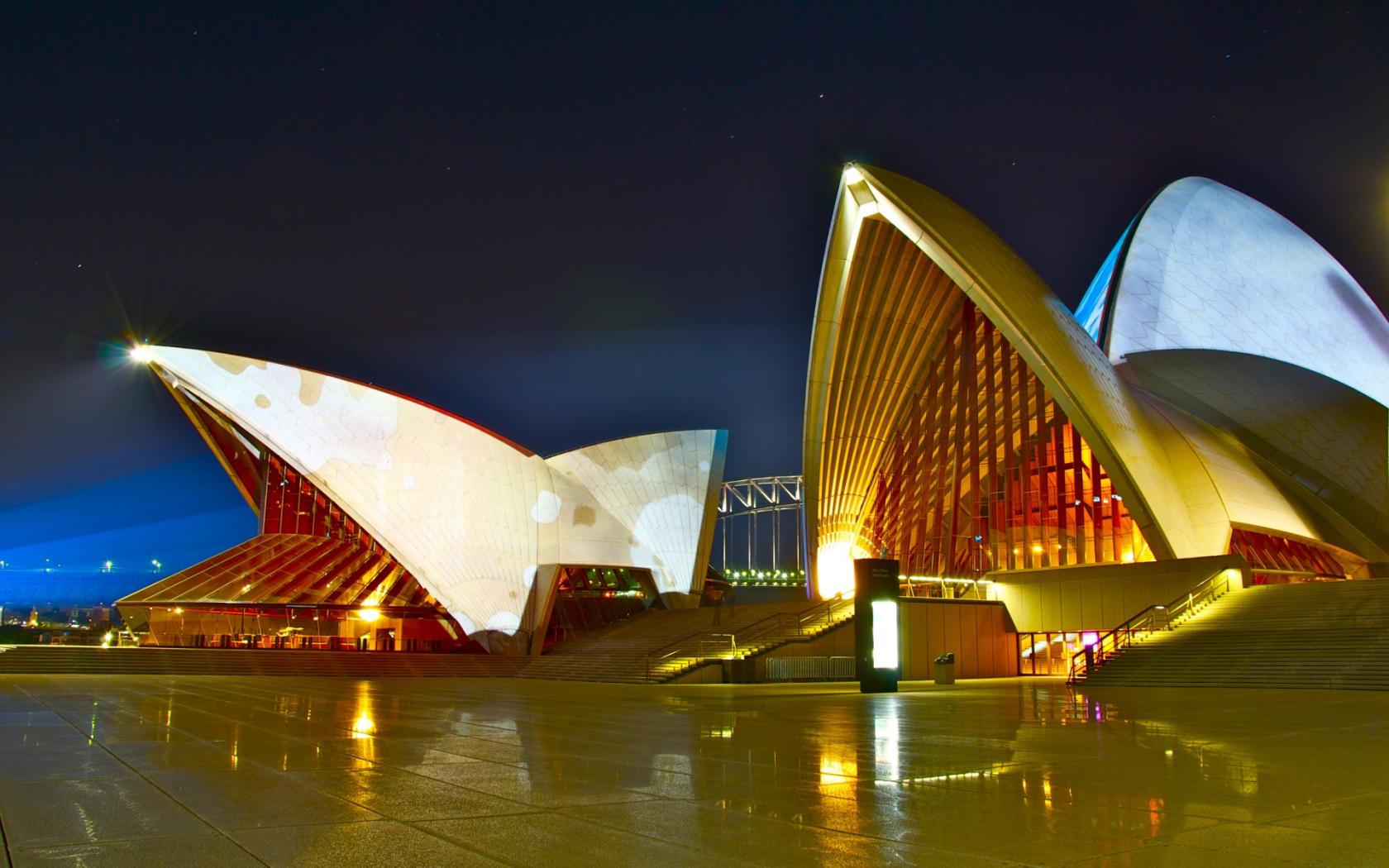 Знаменитый оперный дом: Sydney Opera House обои рабочий стол Города