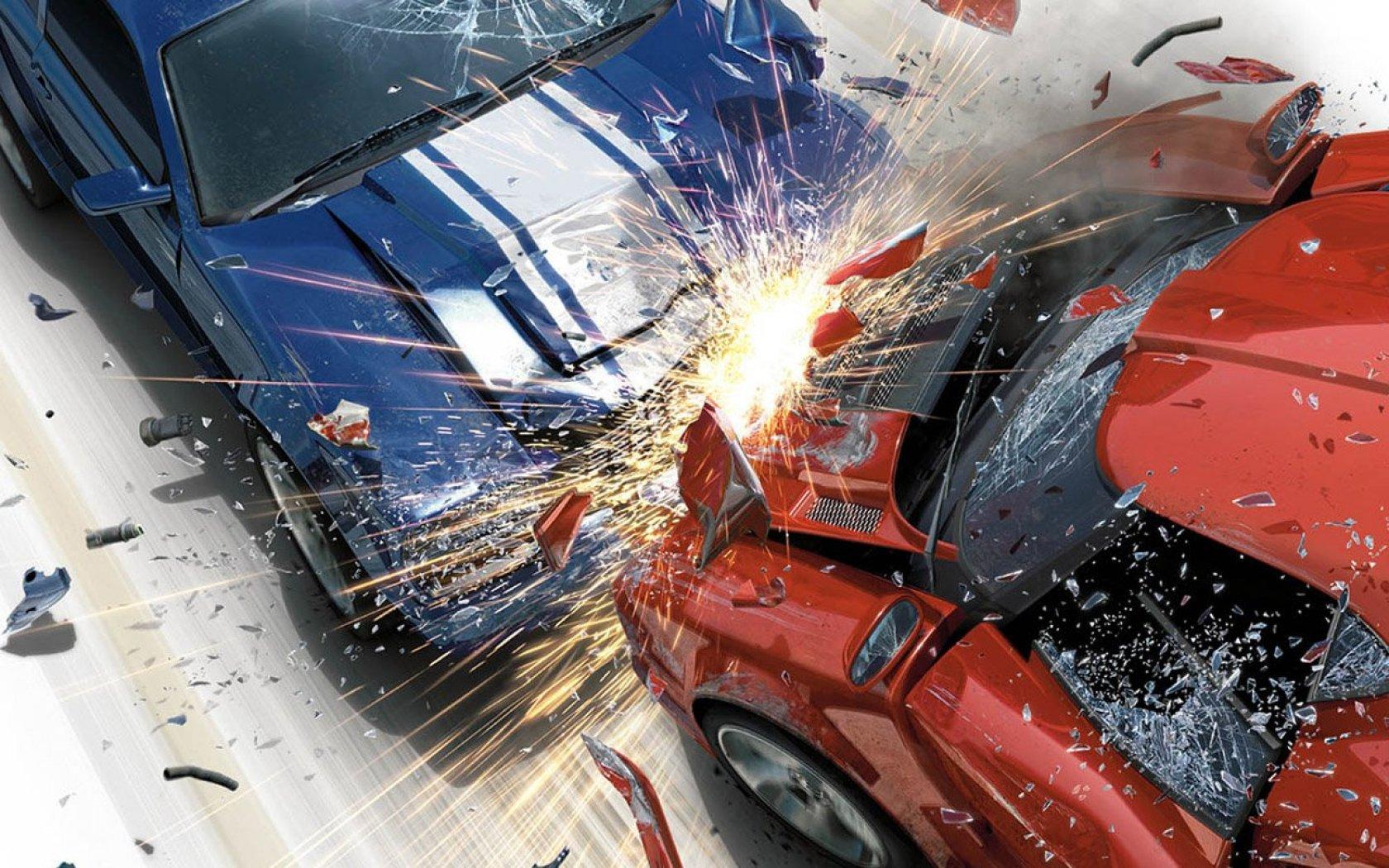 Car crash обои рабочий стол Игры