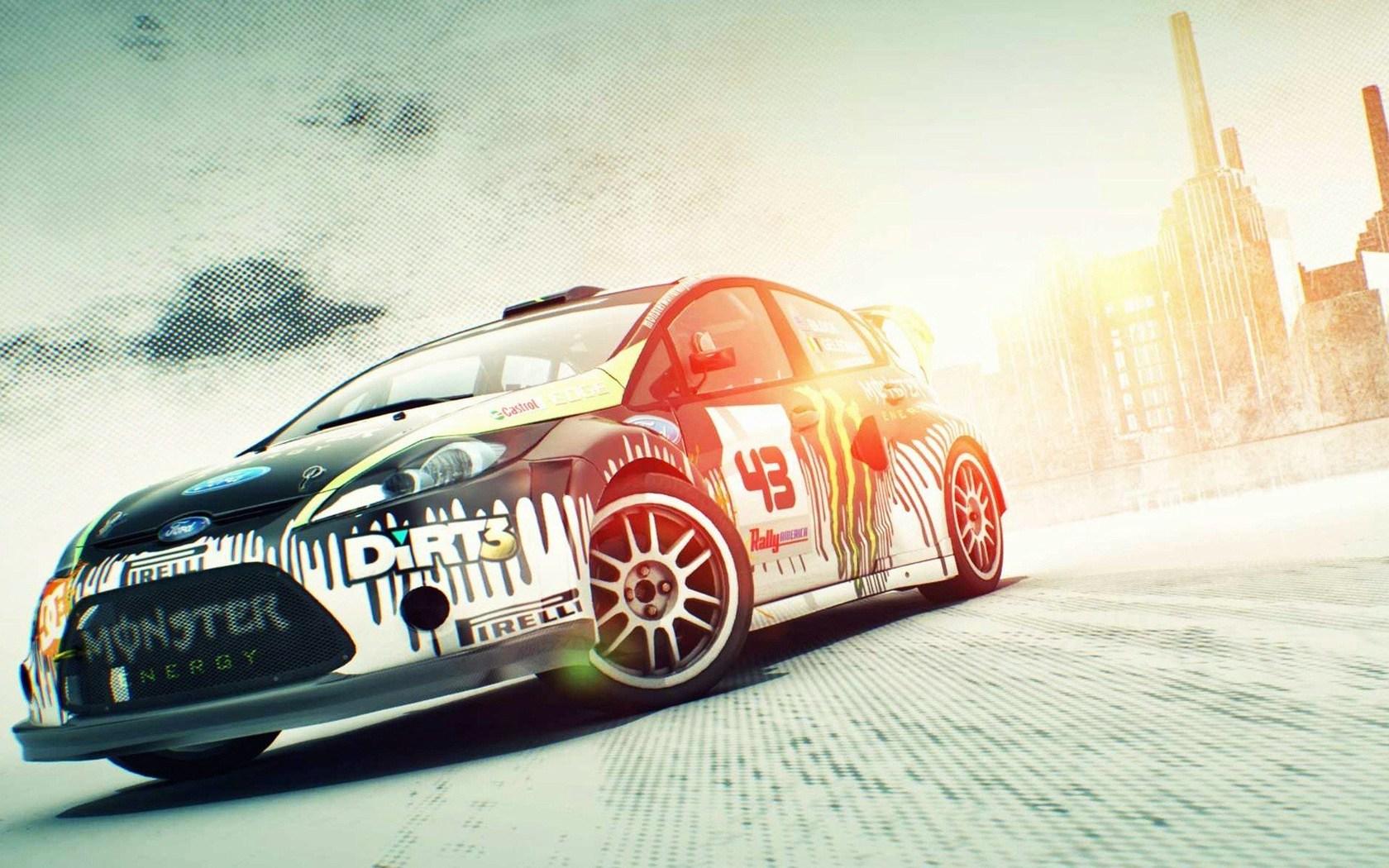 Dirt 3 ford обои рабочий стол Игры