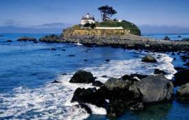Природа Battery Point Lighthouse обои рабочий стол